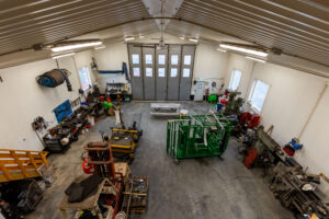 Inne på vårt verksted