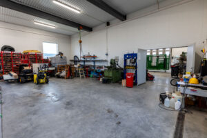 Inne på vårt verksted